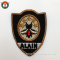custom colorful dinosaur cloth badge embroidery patches